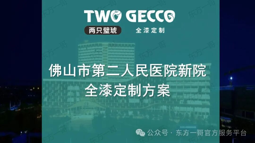 精品案例 | 佛山市第二人民医院新院外墙涂装全漆定制解读